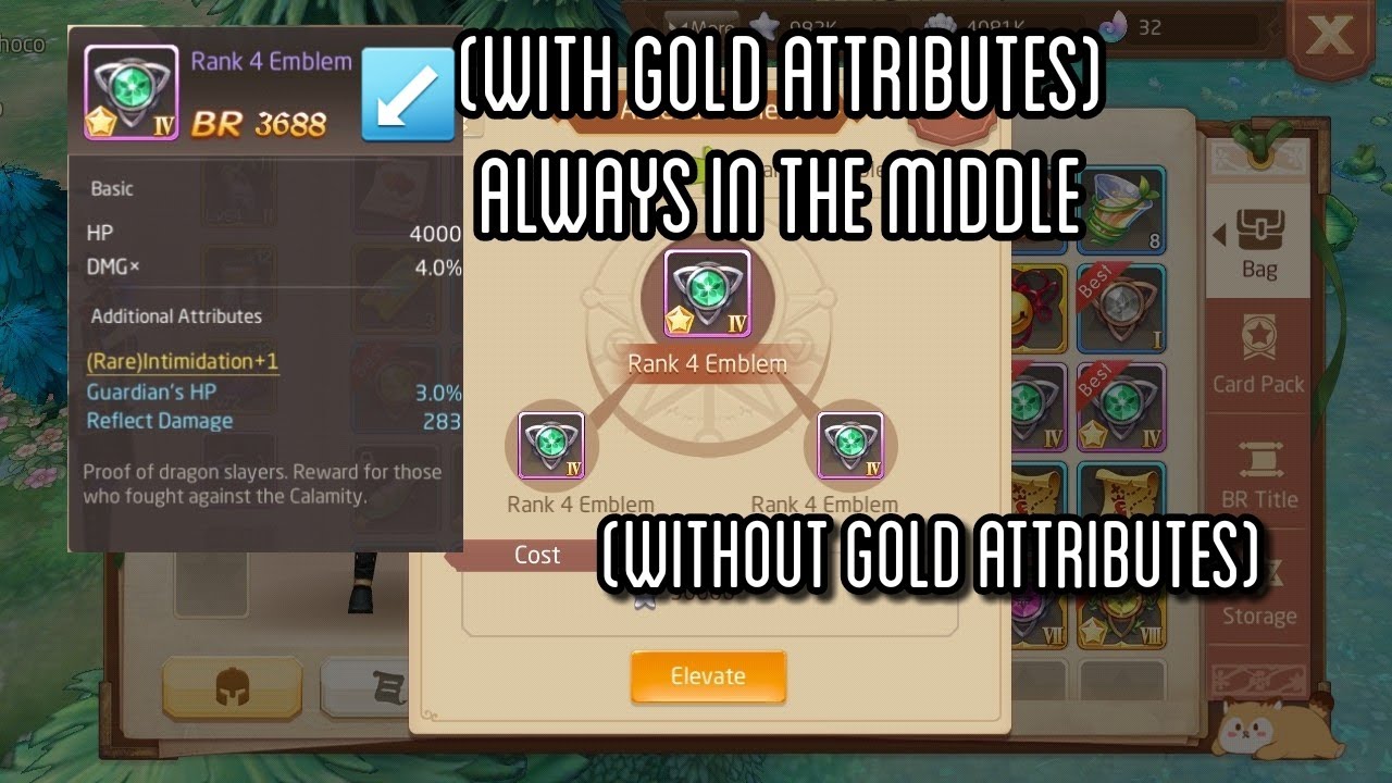 How to Elevate emblem + TIPS! - Tales of Wind | Laplace M