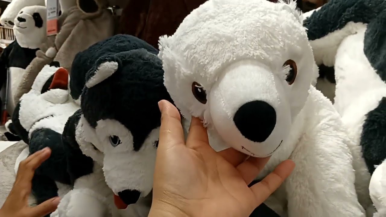 so cute toys in IKEA hongkong furniture