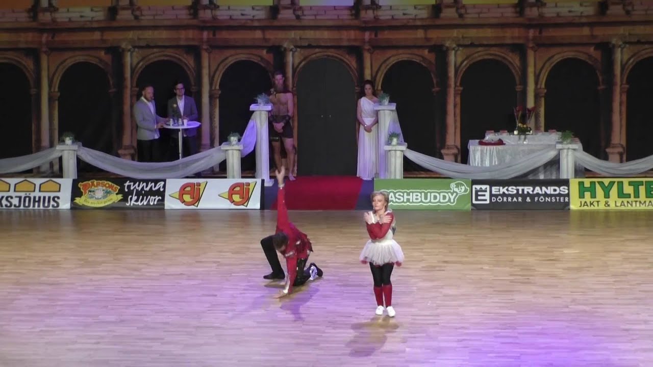 EUROPEAN CHAMPIONSHIP ROCK'N'ROLL MAIN CLASS, Foot technique HALMSTAD  ,   TIKHONOVA Ekaterina