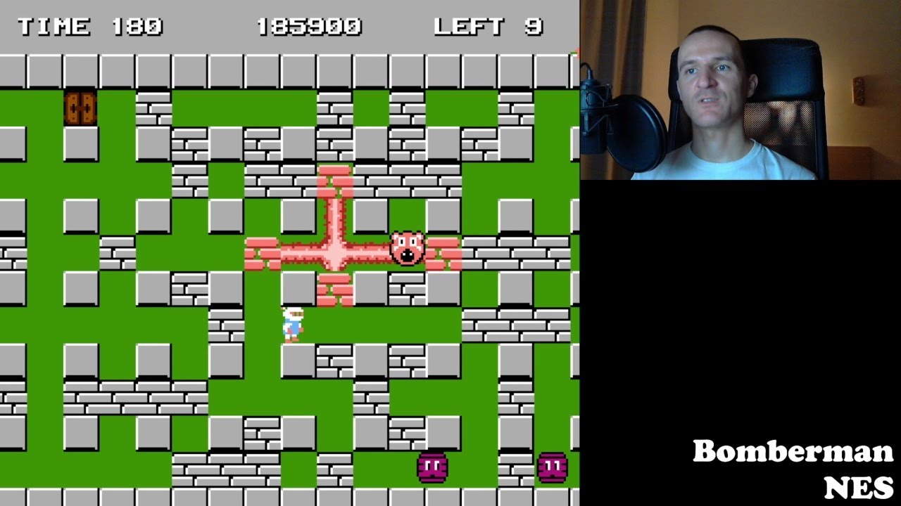 Bomberman. NES. Полное прохождение