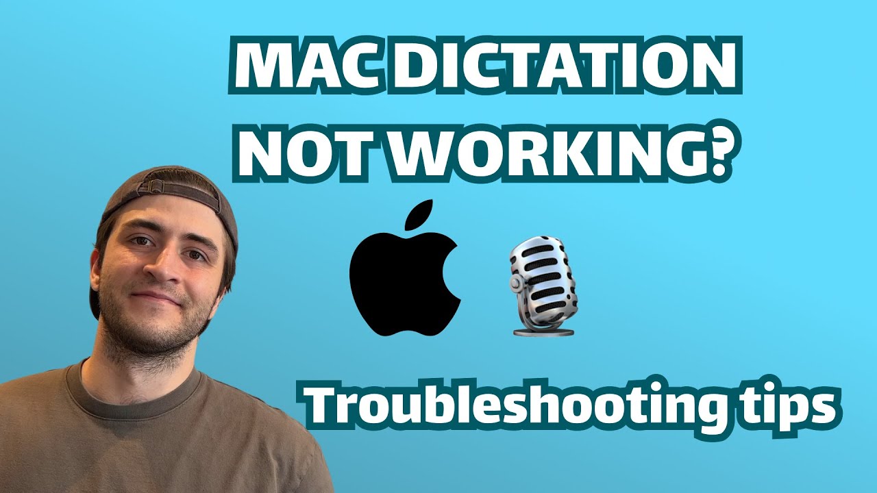 How to Fix Mac Voice Dictation Problems - Troubleshooting steps