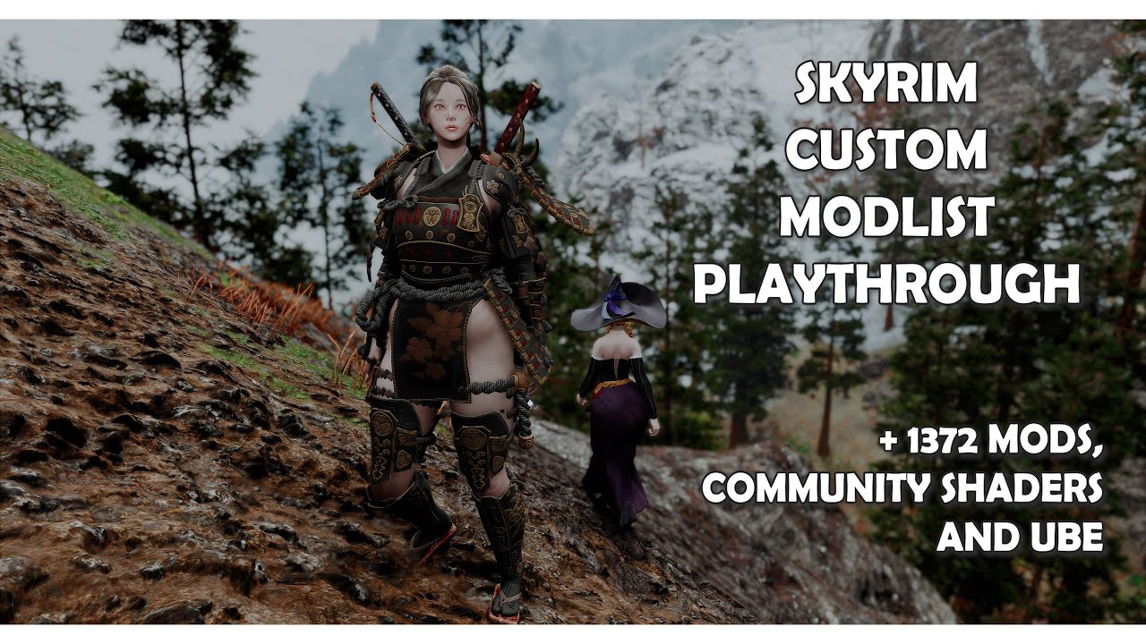 Ultimate Modded Skyrim Playthrough (+1372 Mods) - ARJARIM