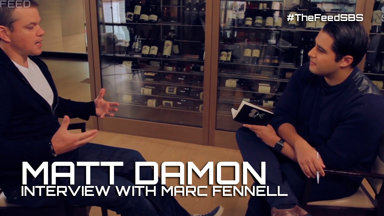 Matt Damon on Edward Snowden, surveillance, and Ben Affleck - The Feed
