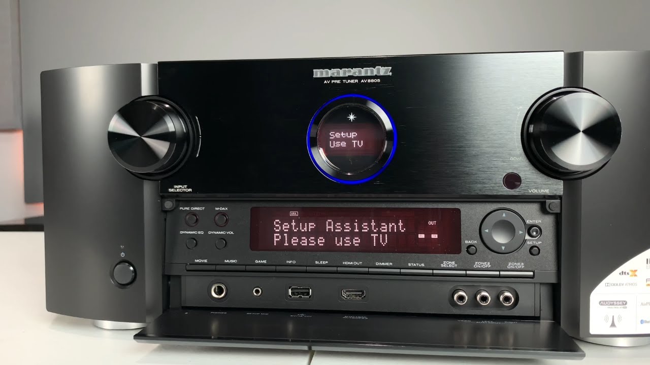 Предварительный усилитель Marantz AV8805 13.2 | Распаковка и обзор