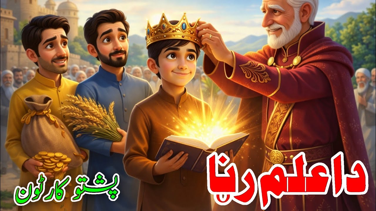 The light of knowledge || دا علم رنڑہ  Pashto Cartoon Vedio