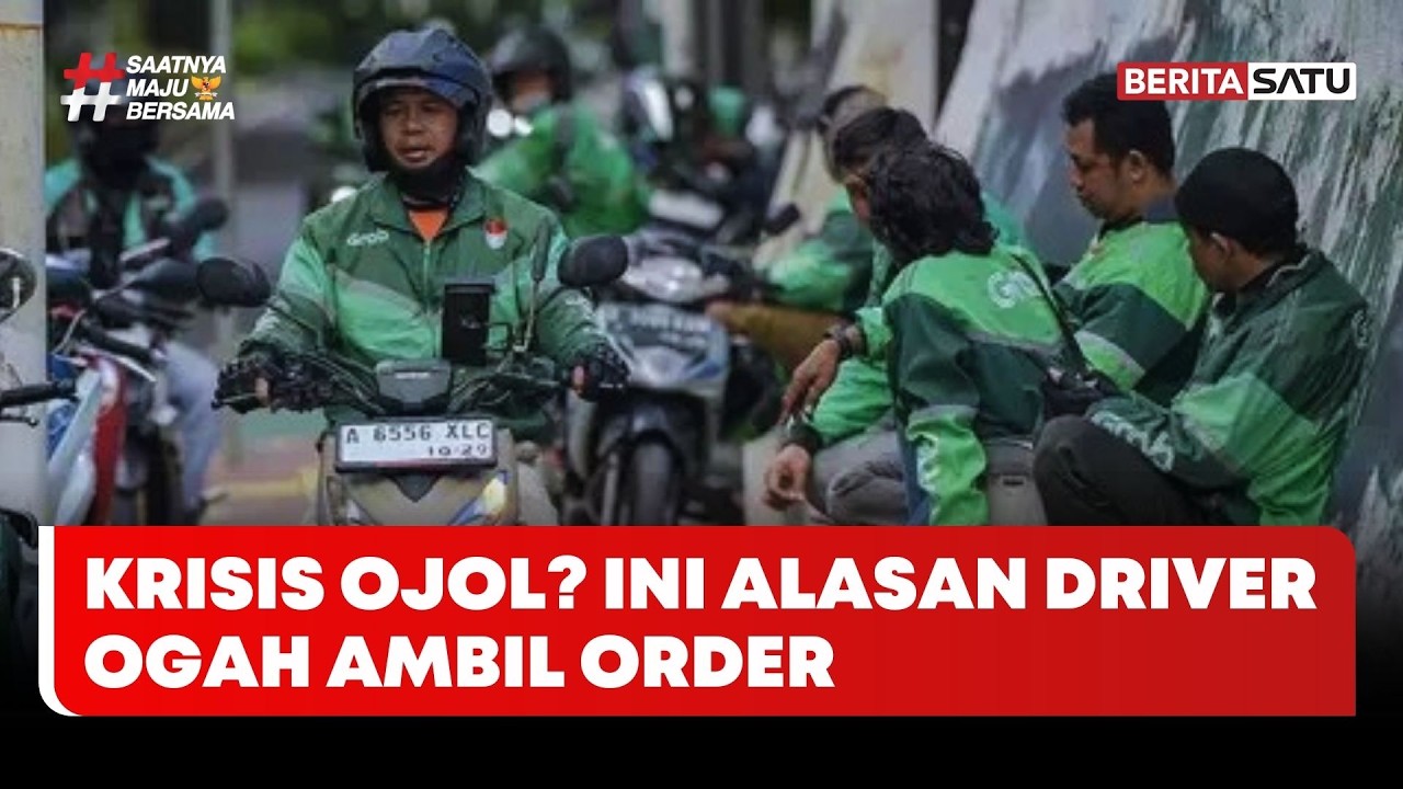 Krisis Ojol? Ini Alasan Driver Ogah Ambil Order #beritasatu