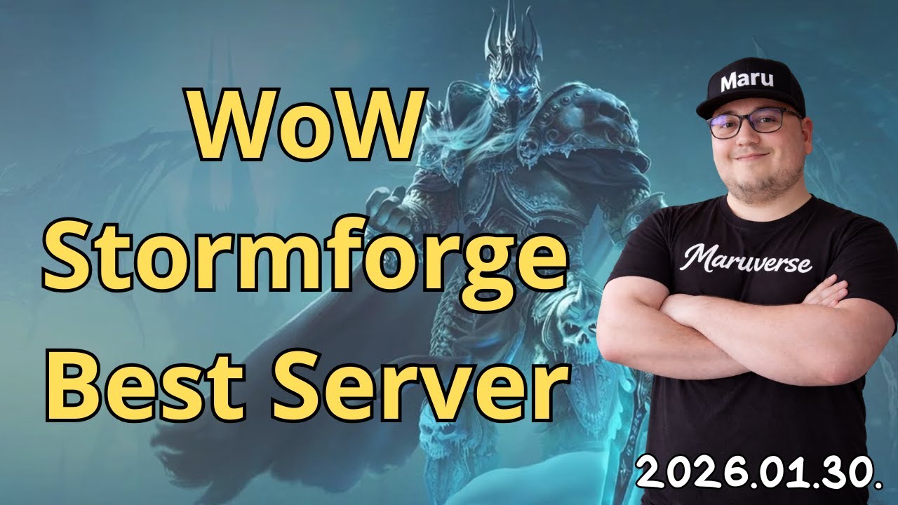 A legjobb World of Warcraft Szerver ! | Maruverse VOD | 2026.01.30.