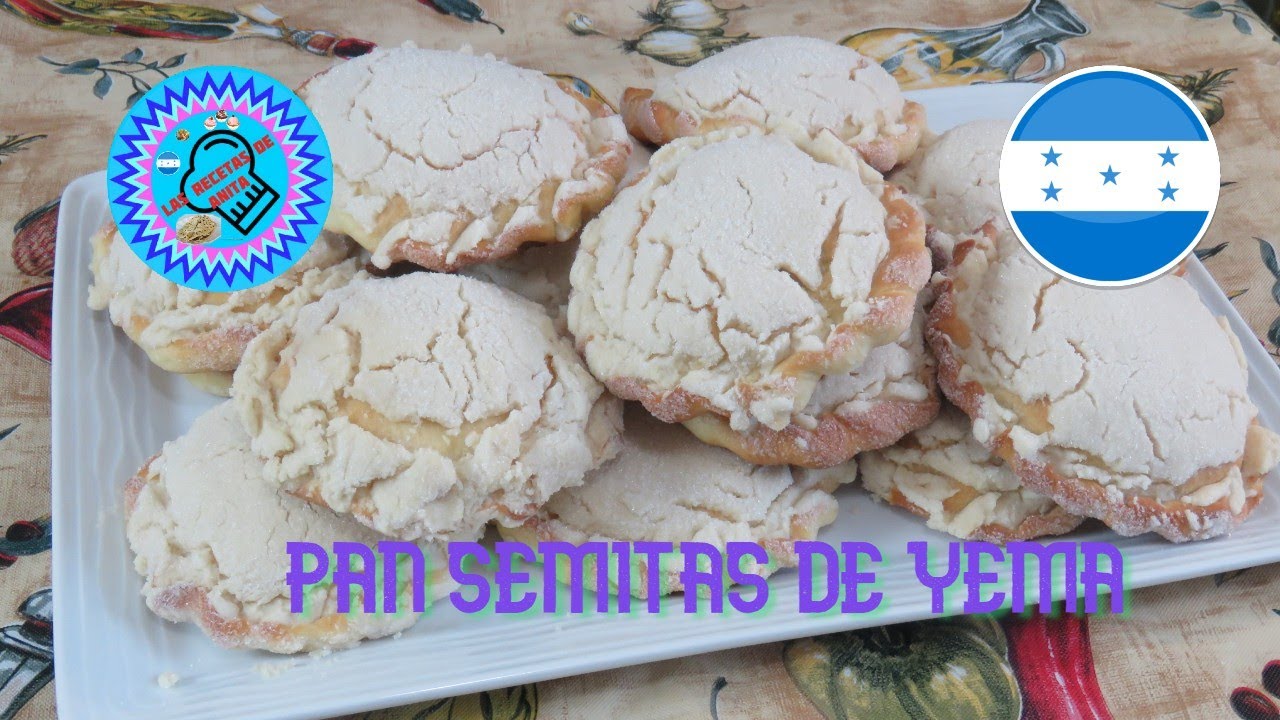 Pan semitas de yema  -  Las recetas de Anita