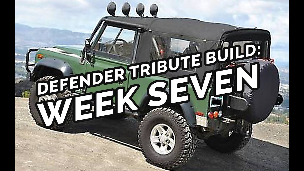 Defender Tribute Build: DIY Shot Blasting, A-Frame Assembly