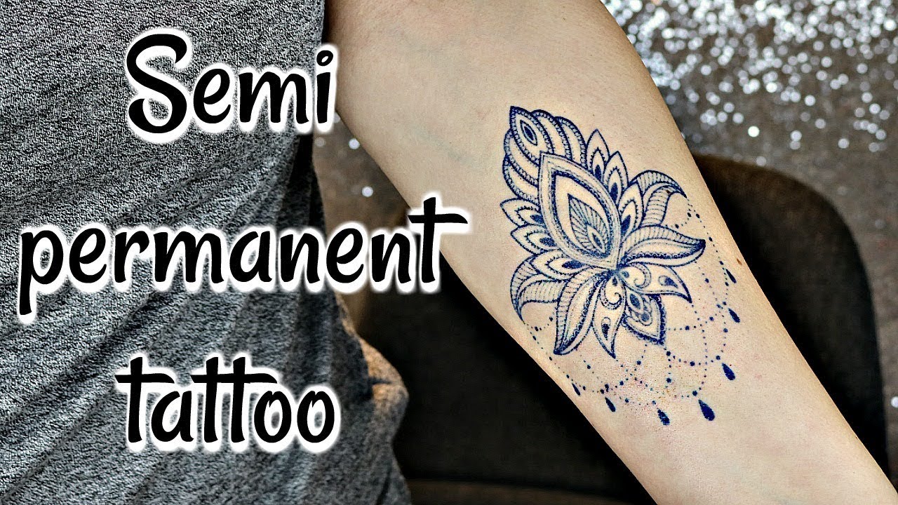 Полуперманентные татуировки | Как сделать полуперманентную татуировку | Beautybyjosiek | Easy Ink !