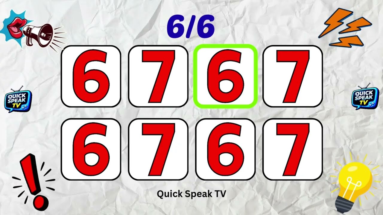 SAY THE WORD ON BEAT | Easy to Impossible Challenge I Level 1-6