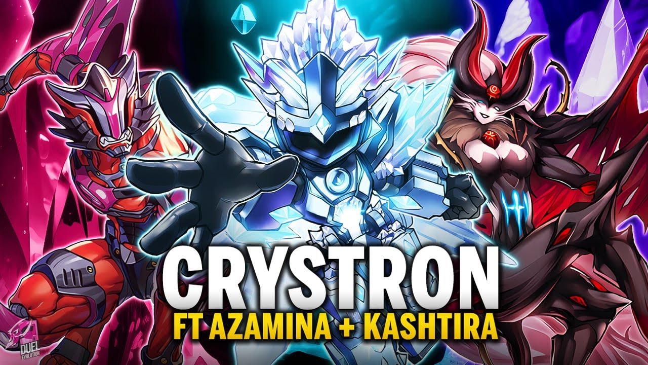 Deck Azamina Crystron Kashtira| MDPRO3| Replays 🎮 + Decklist ✔️