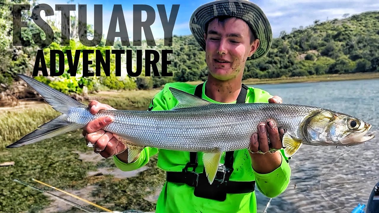 Estuary fishing the Eastern Cape of South Africa 🇿🇦 Grunter and Skipjack!