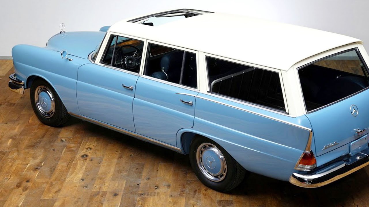 W111 Mercedes-Benz 230 S Universal manufactured by IMA in Belgium, 1968