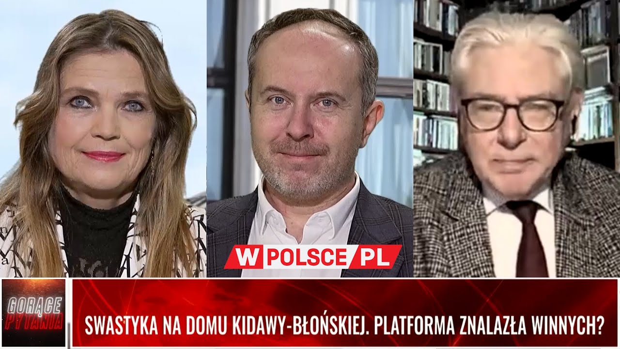 SWASTYKA NA DOMU KIDAWY-BŁOŃSKIEJ. PLATFORMA ZNALAZŁA WINNYCH?