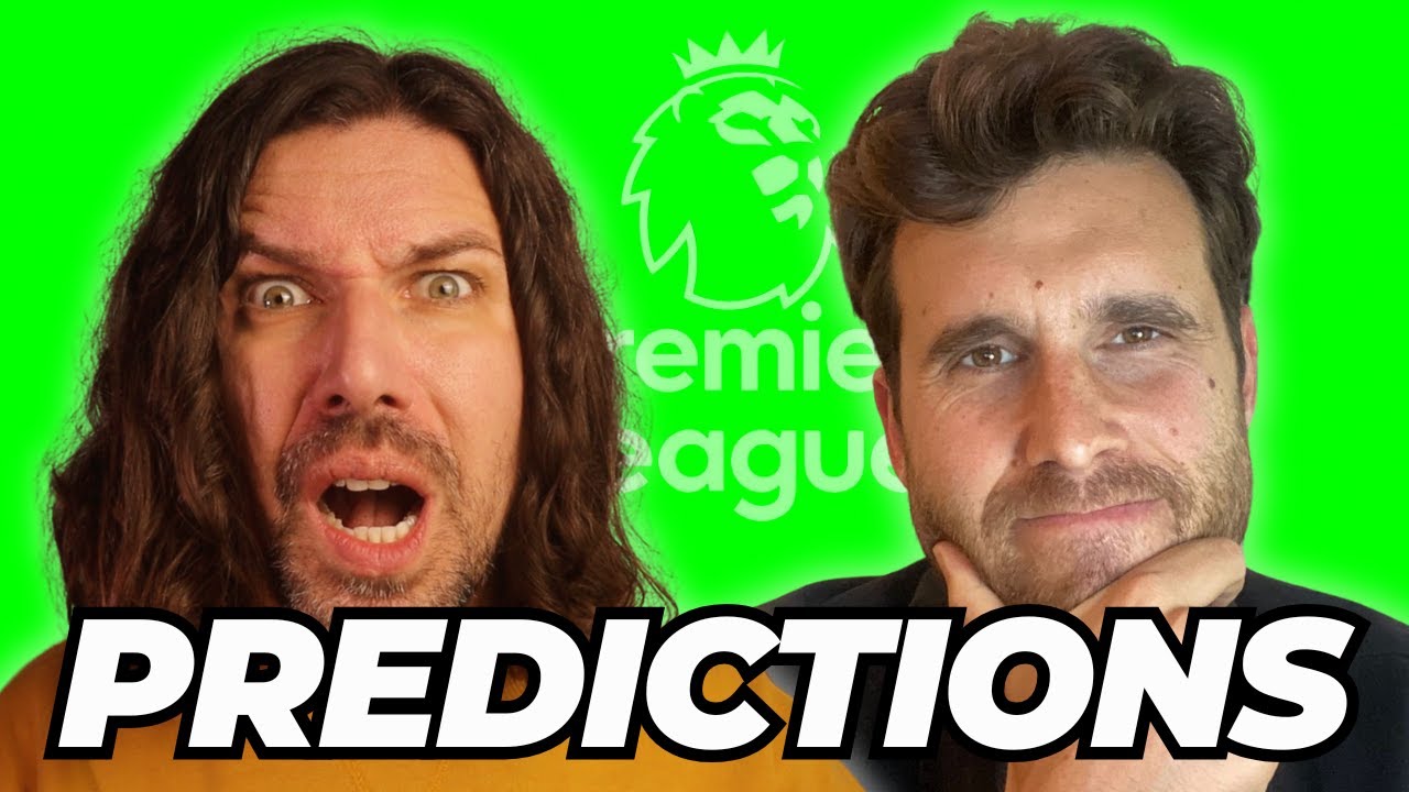 Premier League SCORE PREDICTIONS - Round 30