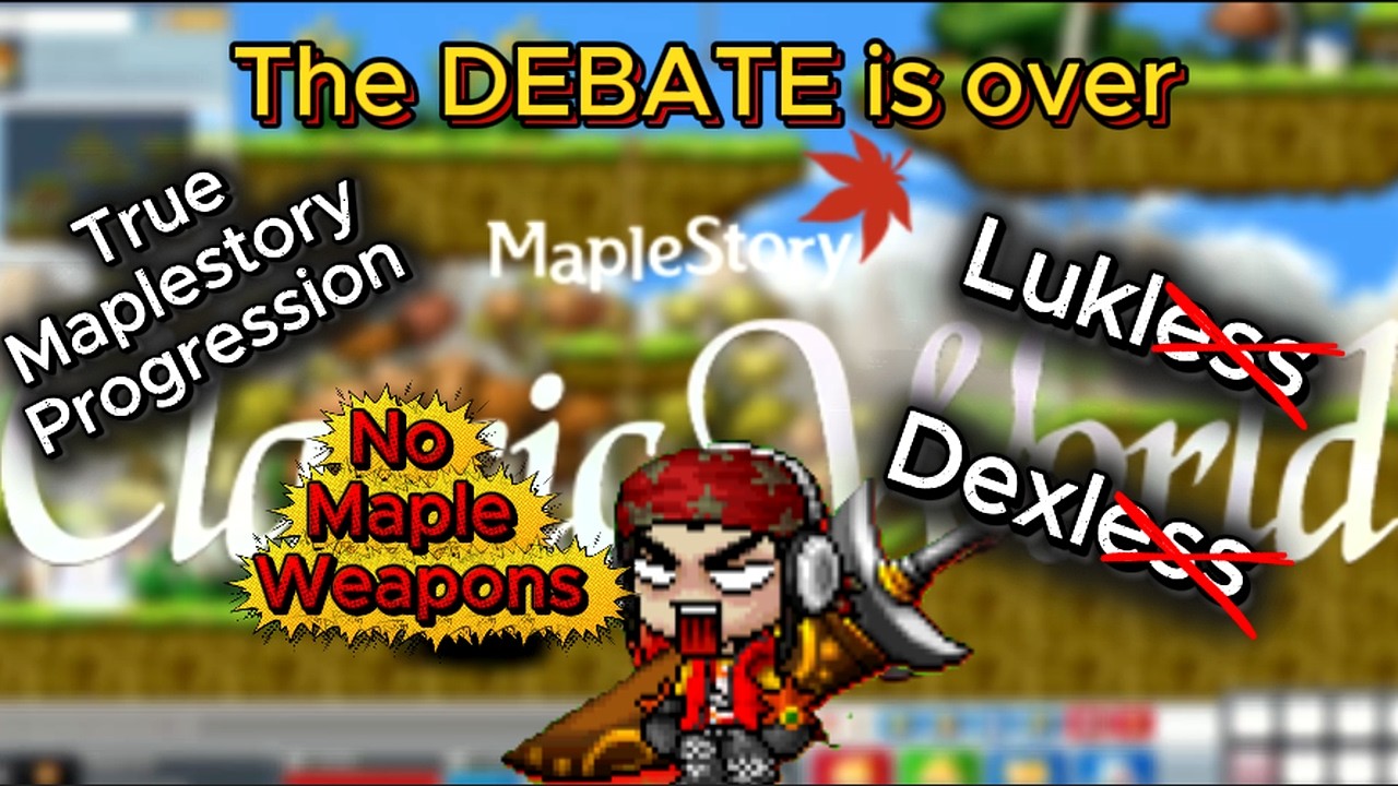 Luckless & Dexless Builds Don't Work Anymore | MapleStory Classic World