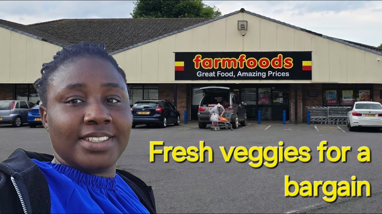 UK Living 🇬🇧 | Cheap fresh veggies haul from Farmfoods