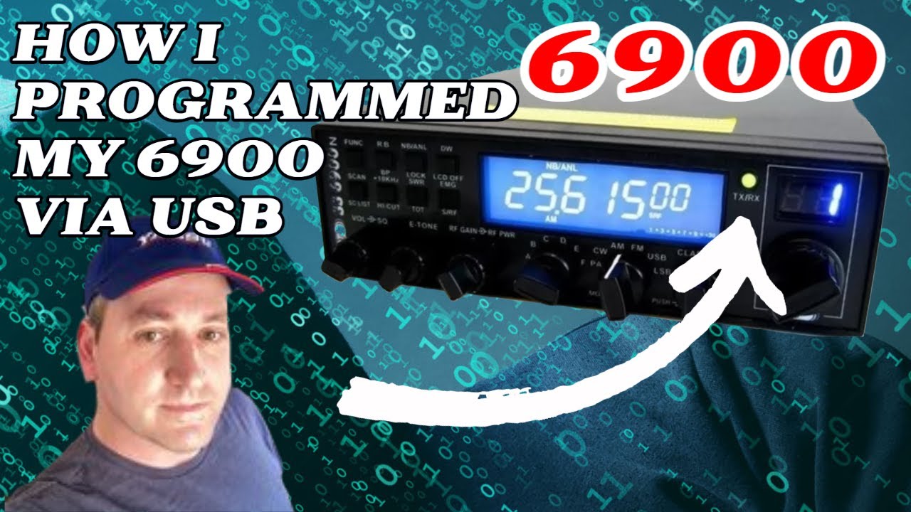 Программирование SS6900N для частот CB и Free диапазонов Великобритании и тестирование