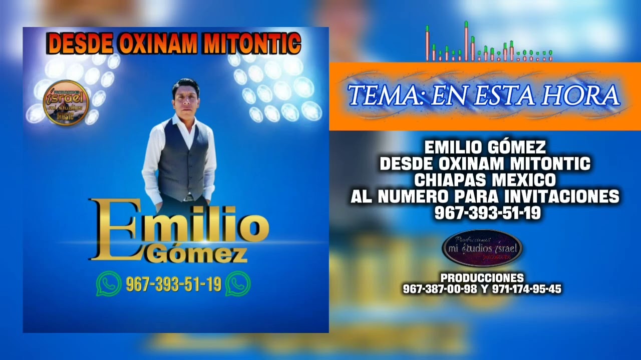 Tema:En esta hora: Emilio Gómez 