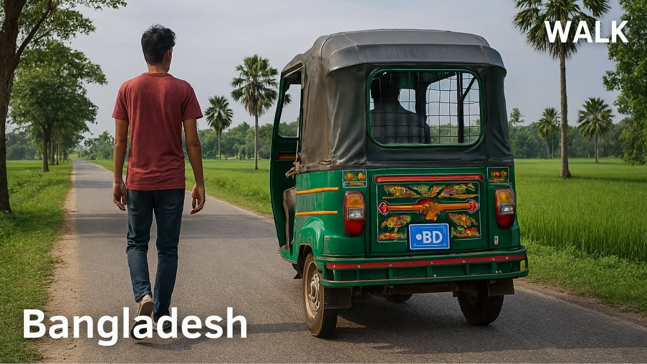 BD Walking Tour | Bangladesh Village Walks [4K/60fps]