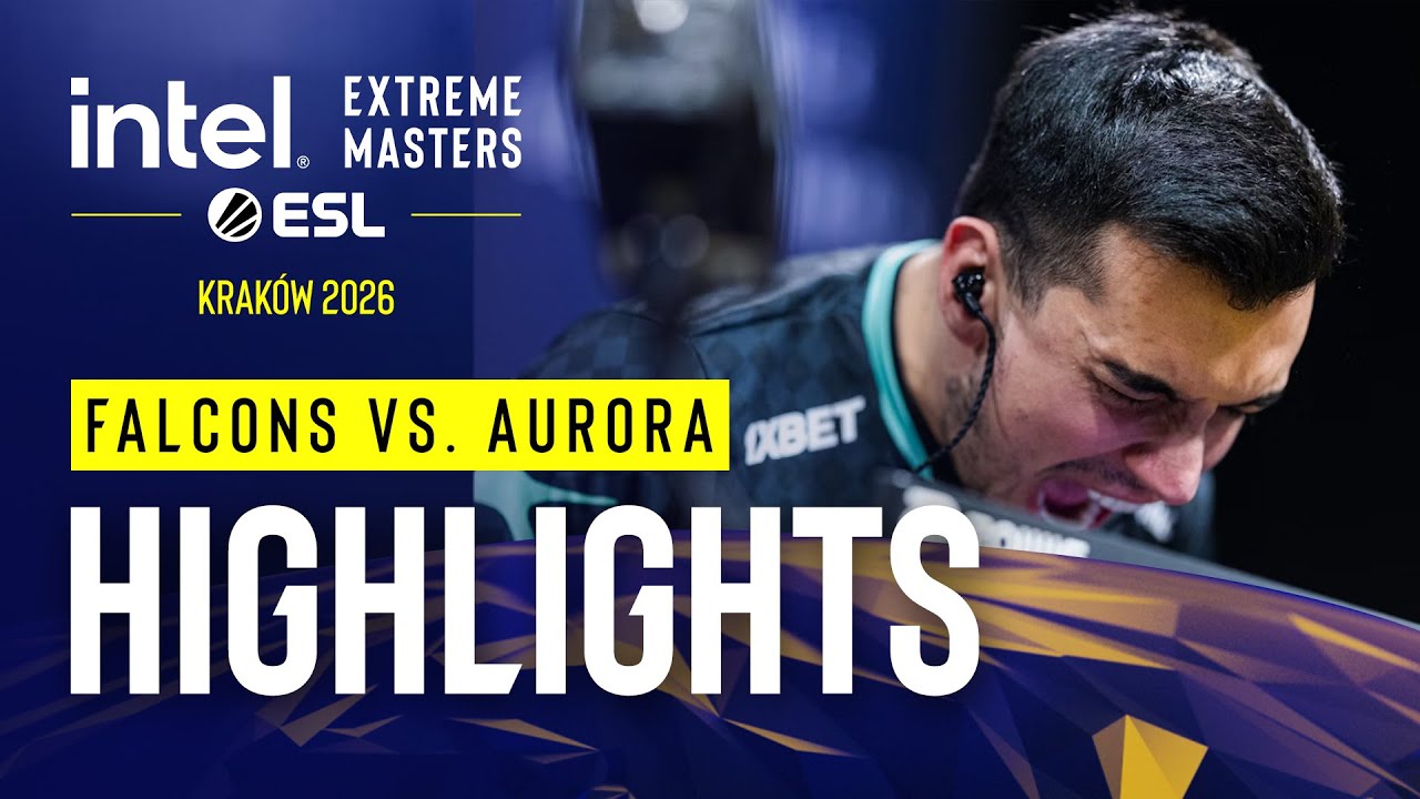 IEM Kraków 2026 | Group B: UB Quarter-Finals | #Falcons vs. #Aurora | Highlights