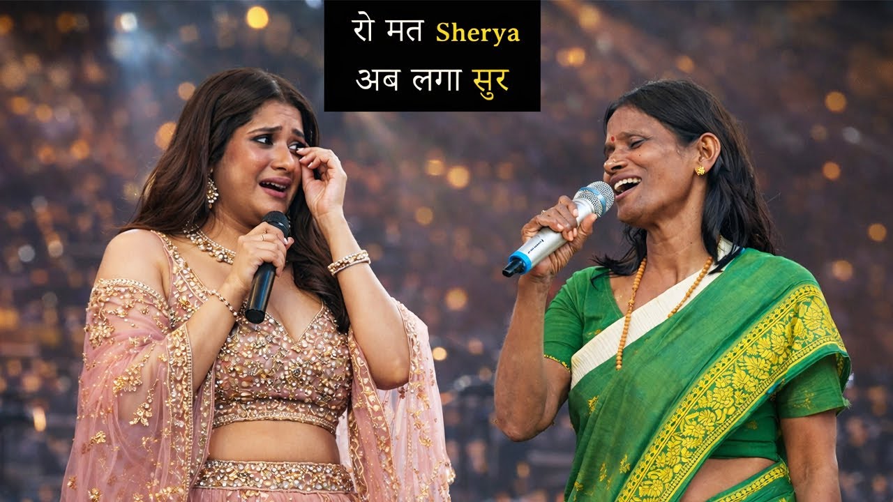 OMG Ranu Mondal ने Indian Idol के मंच पर मचा दी तबाही Sherya Ghoshal हुई Emotional 😭😭😭