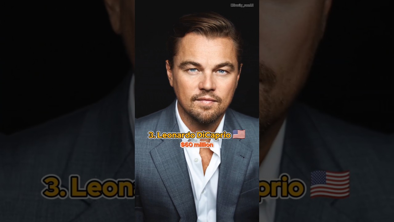 Top 10 highest paid actors in the world 🌎 &lrm;@Gravity_race10&nbsp;