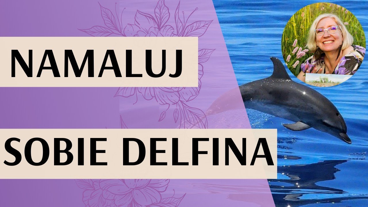 Jak namalować delfina.