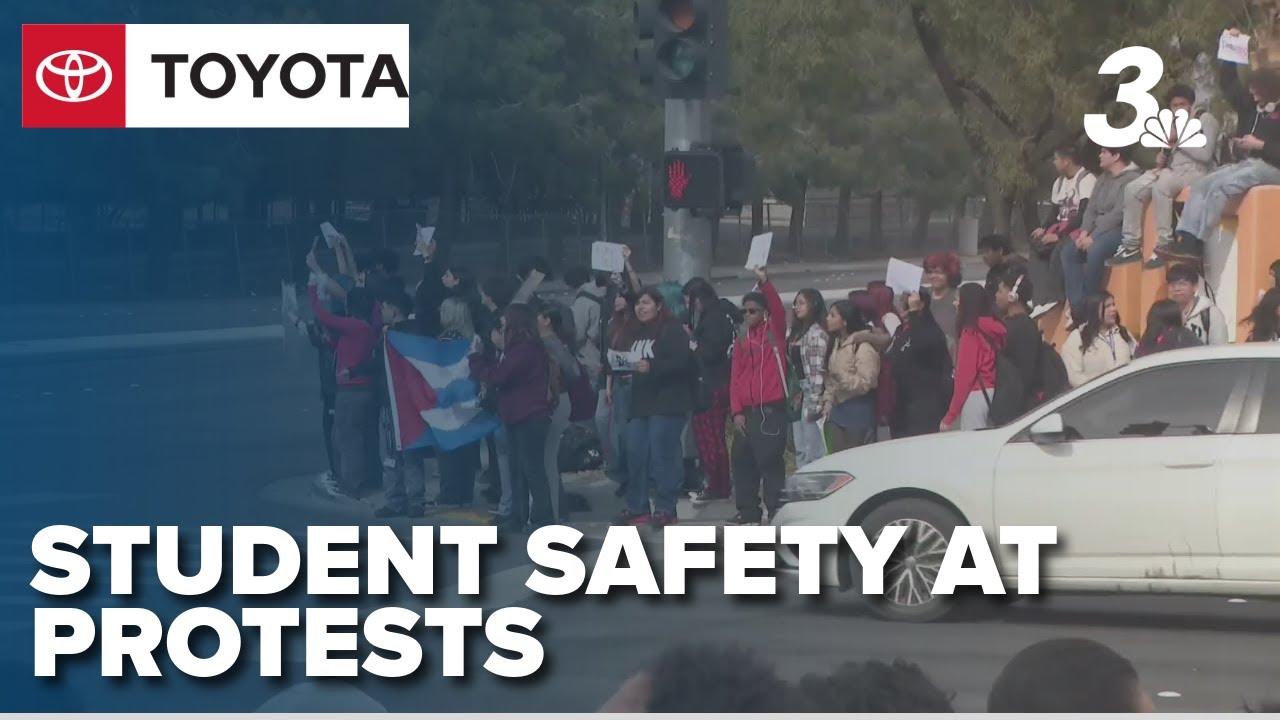 Highlighting student safety at protests after driver hits protester