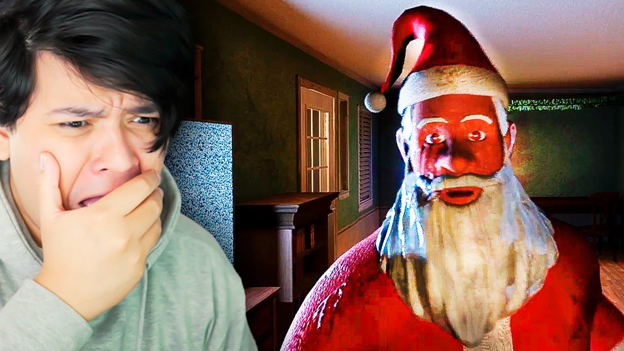 SANTA quiere ENTRAR A MI CASA pero .......