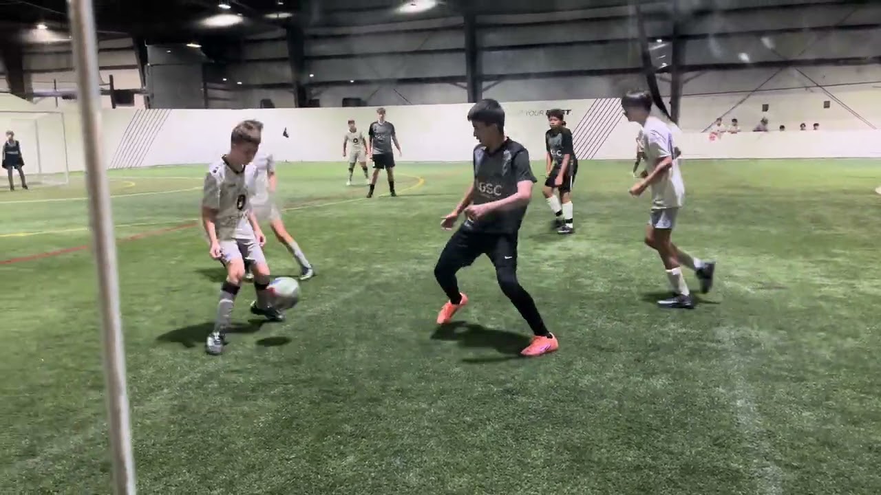Elk Grove SC 2012 Premier vs Chicago Rush West 2012 - Game Clips (1/18/26) 