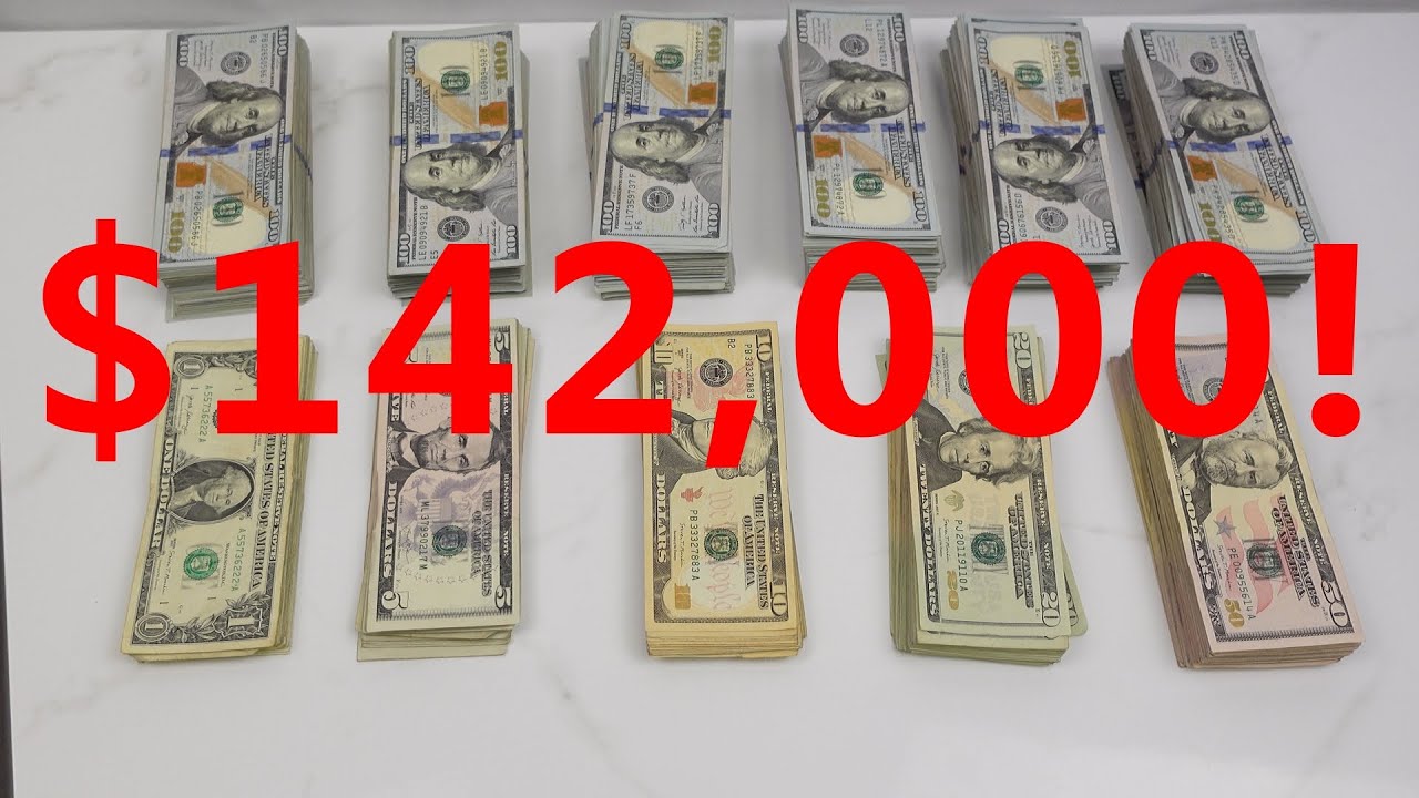 Money Count - $142,000 Cash