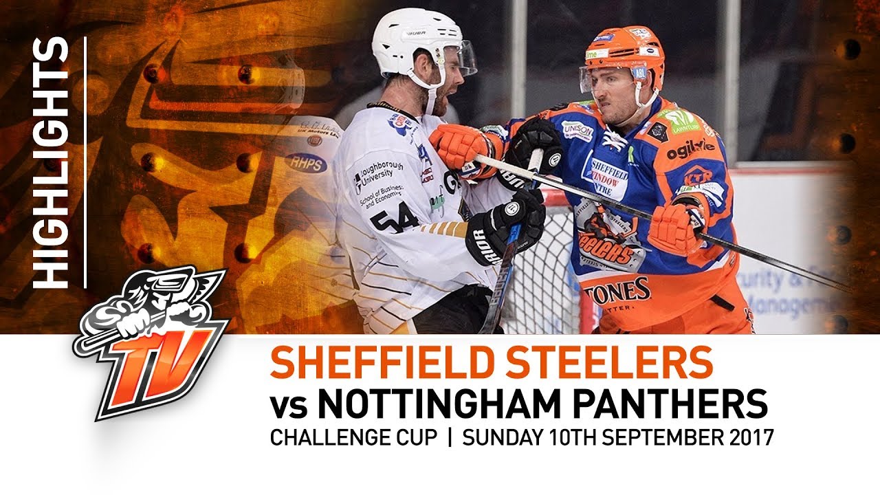 Sheffield Steelers v Nottingham Panthers - Challenge Cup - 10th September 2017