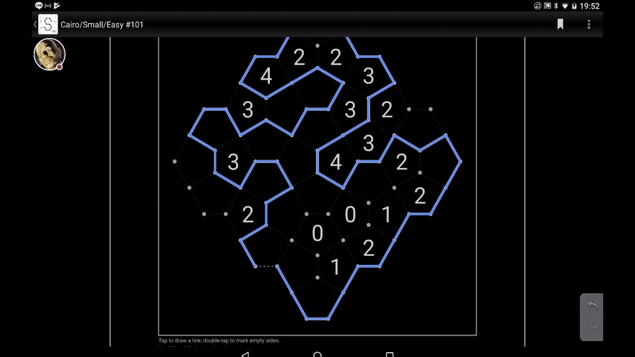 Slitherlink - Small easy level gameplay (all types, no sound)
