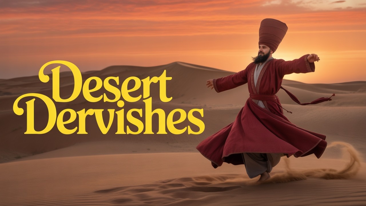 Sufi Ceremony in Motion | Whirling Dervishes at Sunset