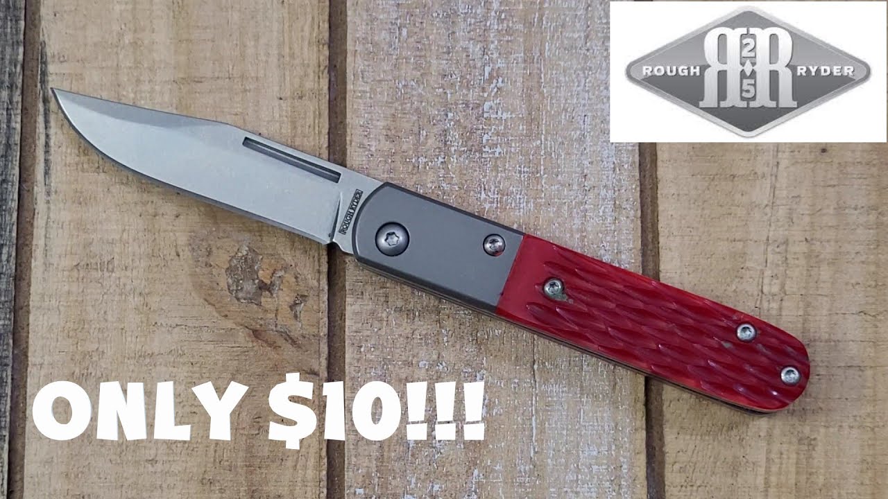 Let's Talk Rough Ryder Knives Vol57 l Rough Ryder Red Jigged Bone Barlow RR2612