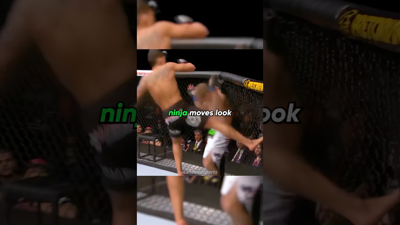 Ninja Moves in the UFC 🥷⚔️ #ufc