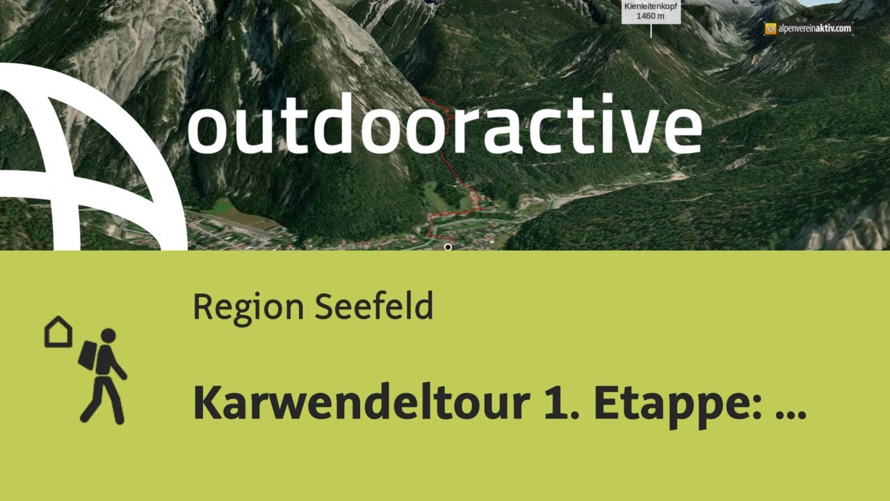 Karwendeltour 1. Etappe: Scharnitz-Karwendelhaus