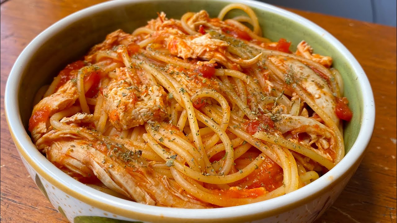 Pasta Napolitana con Pollo en Minutos | El de las trufas