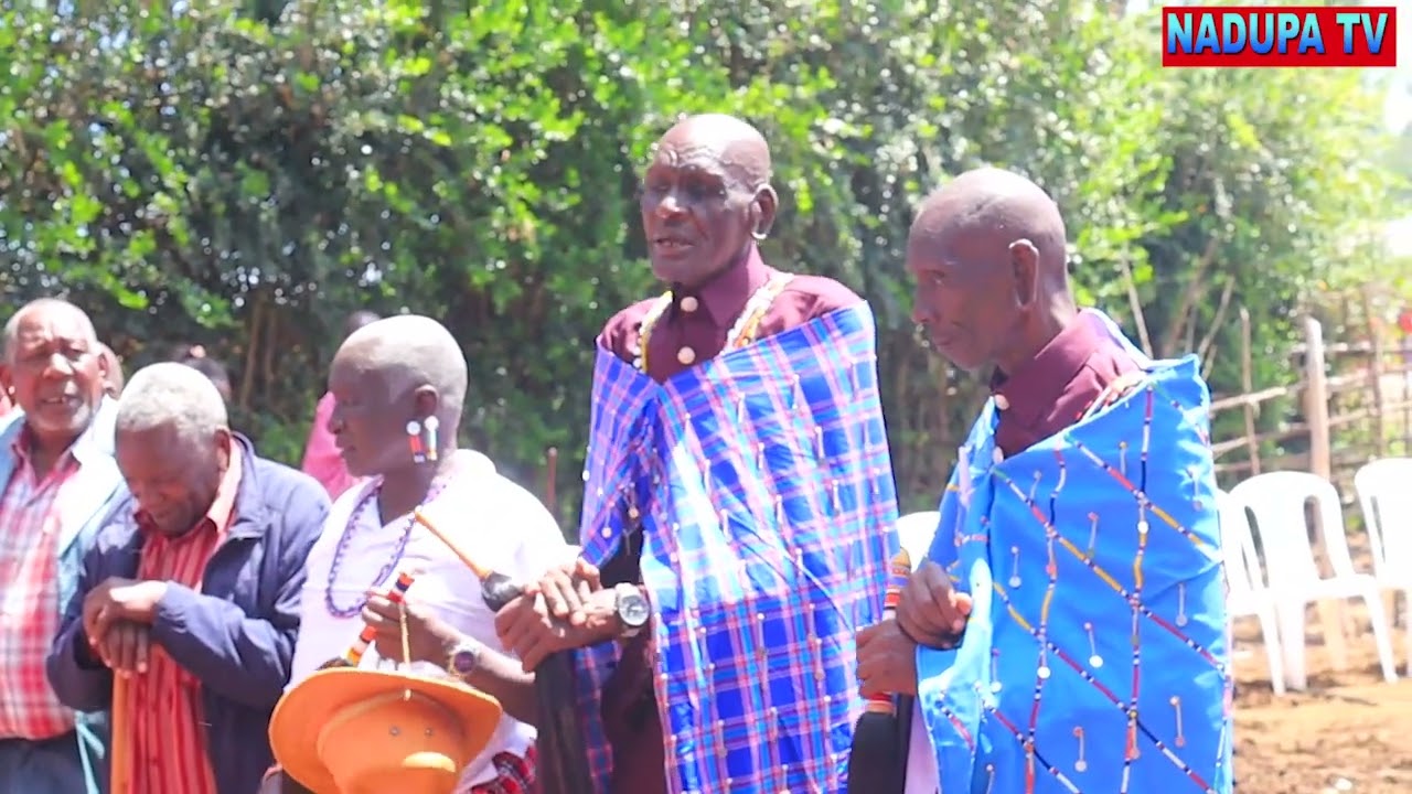 Mporo e Moses Ngotete Ole Odung'o ontomonok enyenak Margaret o Jane. MP George Sunkuyia was present.