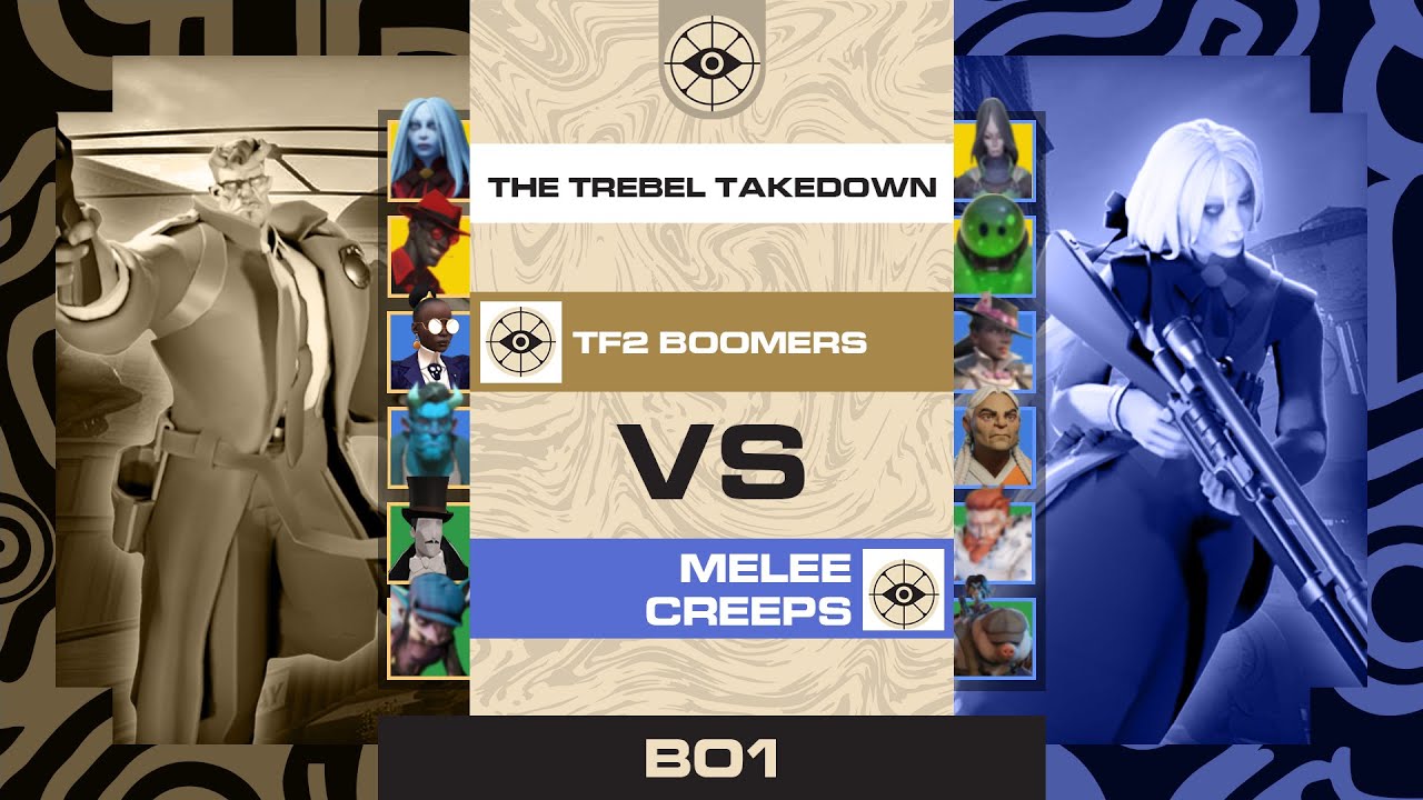 TF2 Boomers vs Melee Creeps | BO1 | The Trebel Takedown