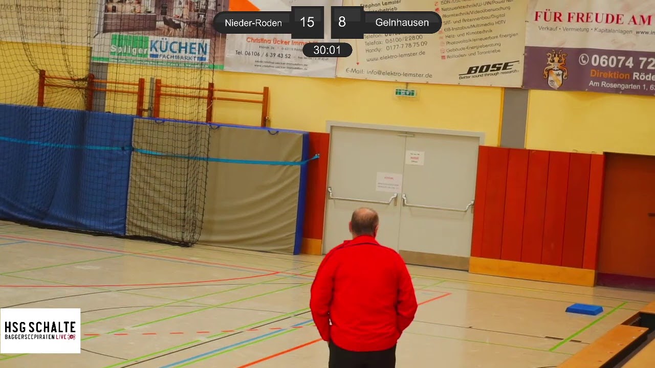 Testspiel gegen den TV Gelnhausen!