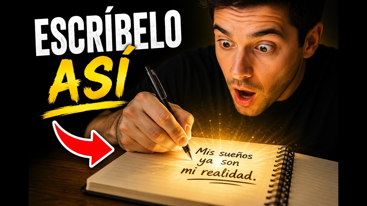 ¡Descubre el Poder Secreto! Cómo Escribir para Manifestar tus Sueños 📝✨