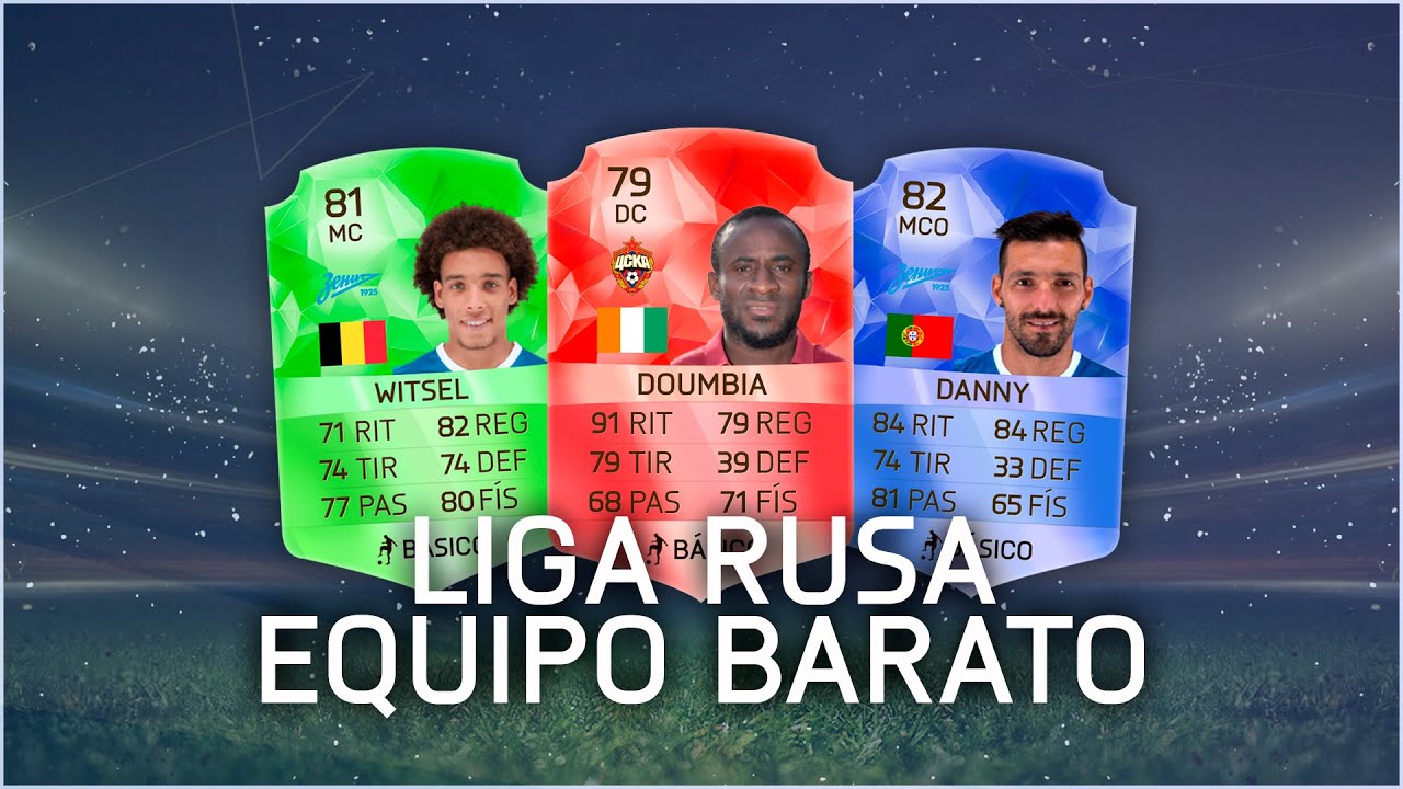 FIFA 16 | EQUIPO BARATO - LIGA RUSA