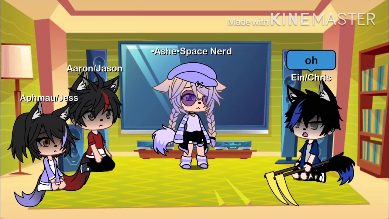 💜|Aphmau, Aaron, and Ein React to Music Videos|💜