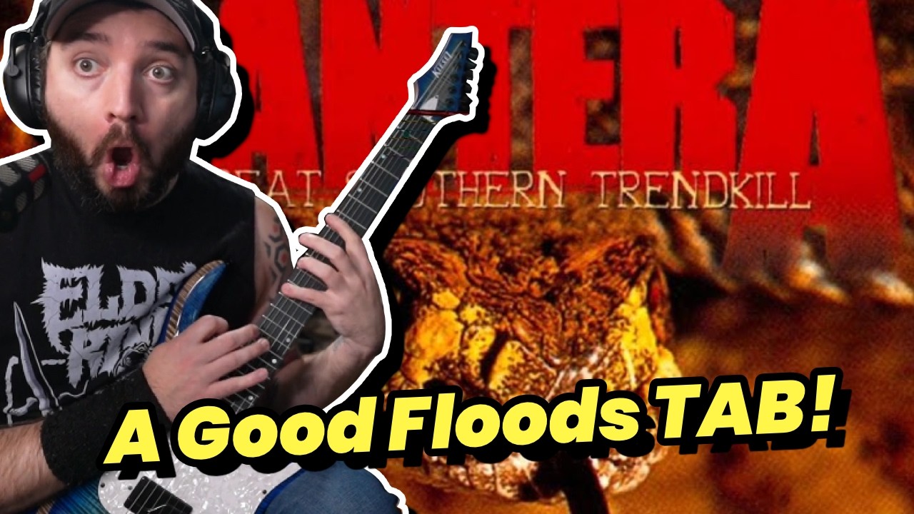 Наконец-то! Pantera - Floods в Rocksmith!