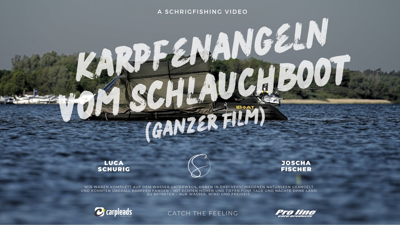 Kein Land, nur Wasser – 5 Tage Karpfenangeln vom Schlauchboot | Ganzer Film | Karpfenangeln 2025