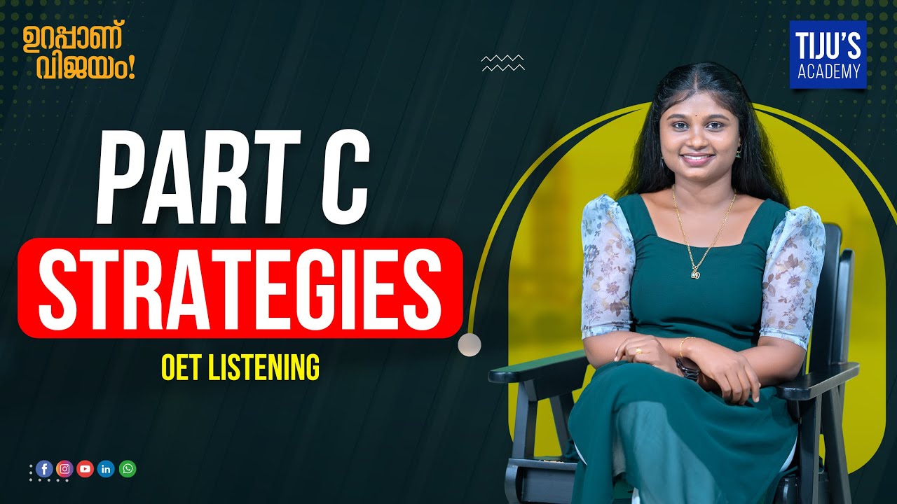 OET Listening Part C Strategies | Tiju's Academy