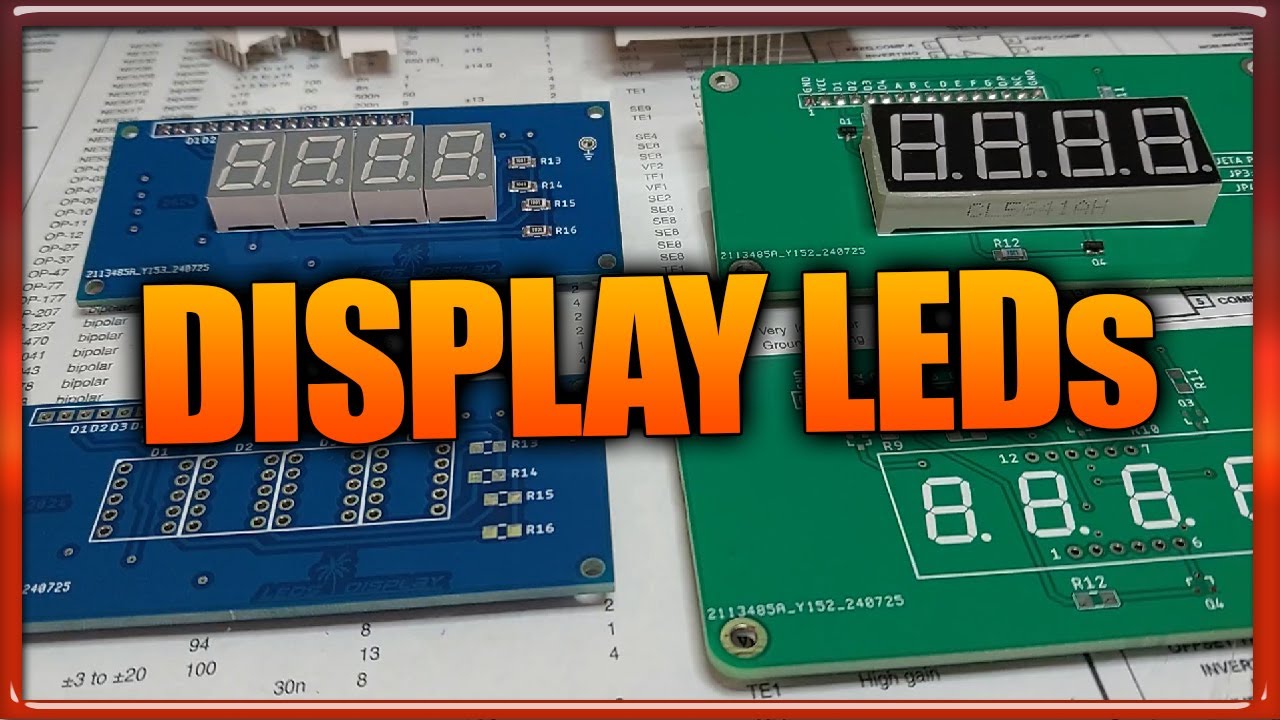 DISPLAY LEDs MULTIPLEXADOS